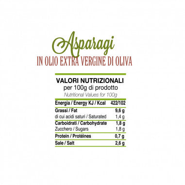Asparagi Sott'olio EVO
