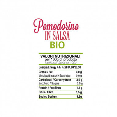 Pomodorini in salsa BIO