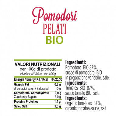 Pomodori pelati BIO