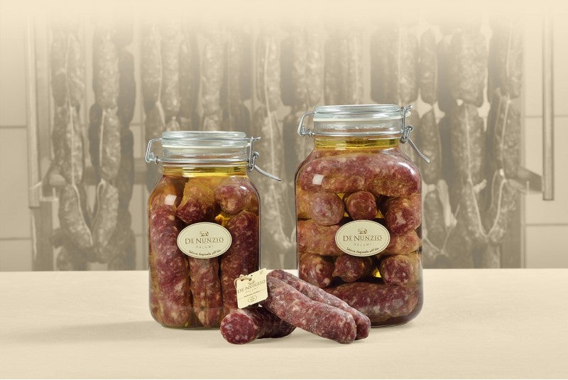 Salsiccia stagionata Sott'Olio
