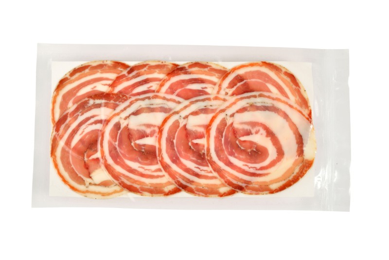 Pancetta arrotolata