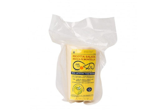 Ricotta salata stagionata di Montella
