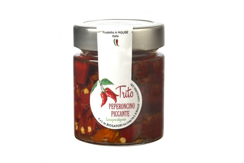 Trito Peperoncino Piccante in olio EVO
