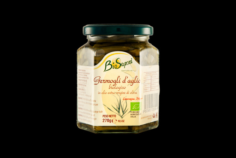 Germogli D'Aglio BIO Sott'olio EVO