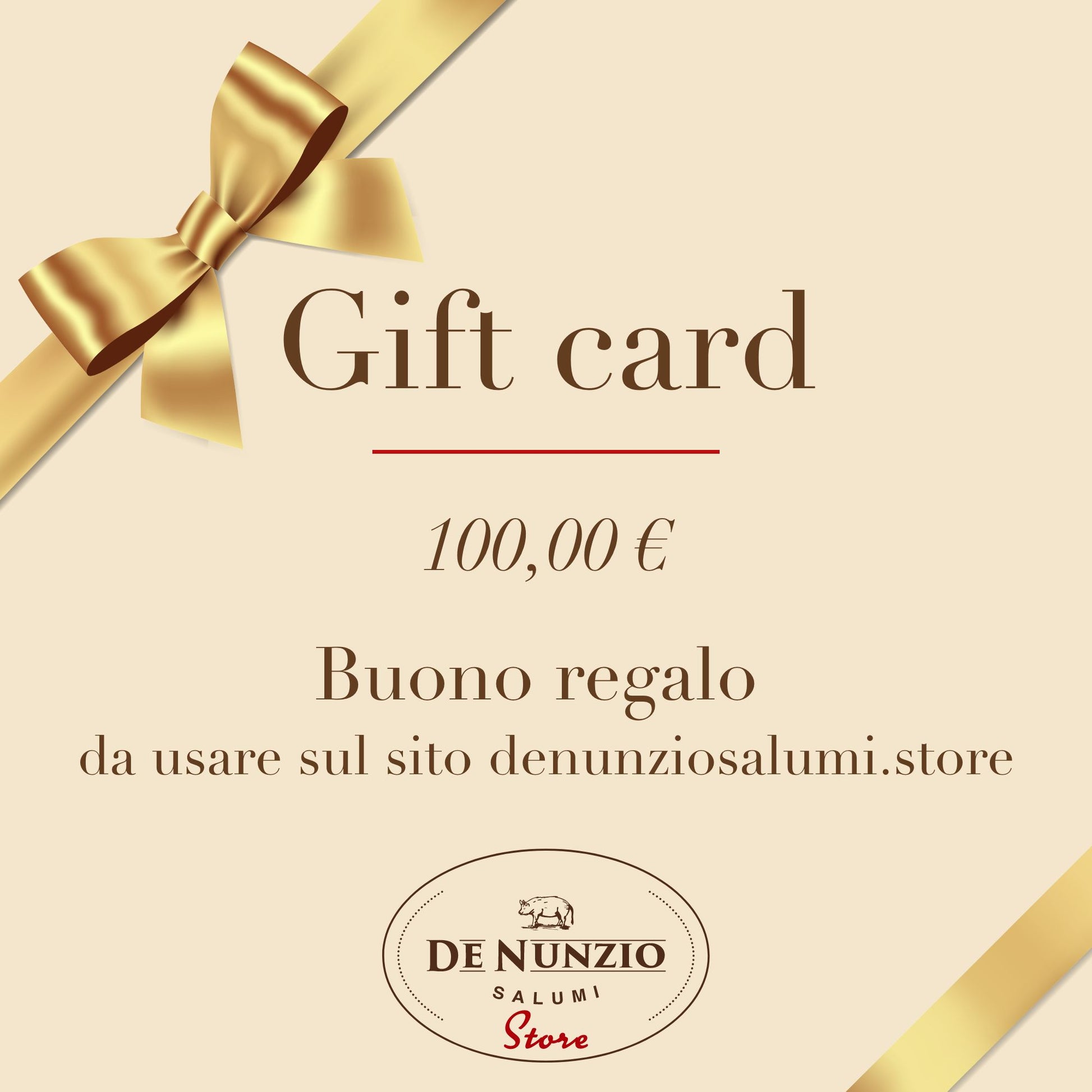Buono Regalo  €100  Su YourGiftCard le Tue Gift Card