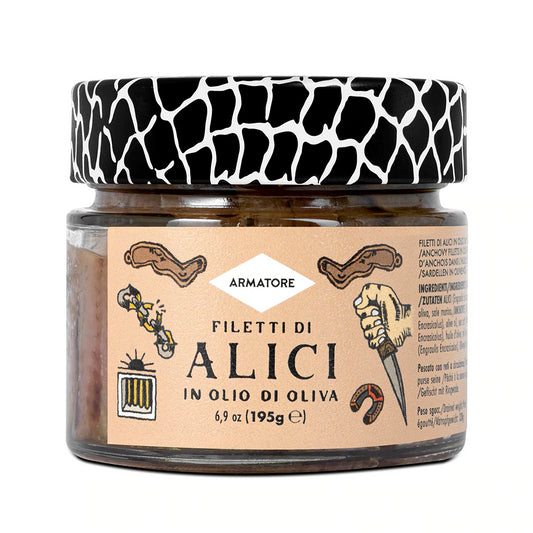 Alici di cetara in olio